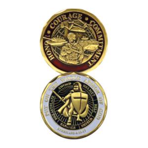 Soldier Armor Of God Challenge Coin