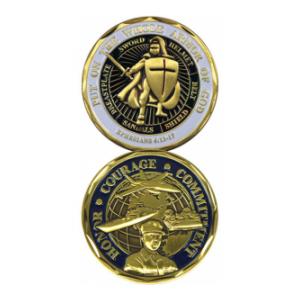 Sailor Armor Of God Challenge Coin