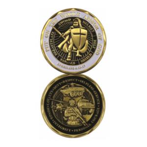 Infantry Armor Of God Challenge Coin