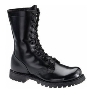 10" Corcoran Leather Plain Toe Boot (Black)