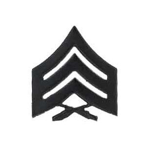 Marine Corps Sergeant (Metal Chevron) (Subdued)