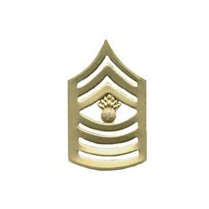 Marine Corps Master Gunnery Sergeant (Metal Chevron) (Dress)