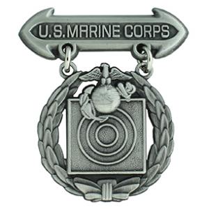 Commercial USMC Basic Pistol Badge