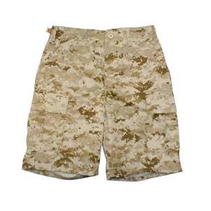 BDU 6 Pocket Combat Shorts (Digital Desert Camo)