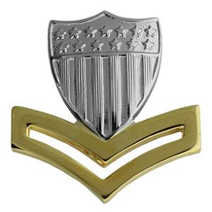 Coast Guard Petty Officer 2nd Class Rank (Collar Size)