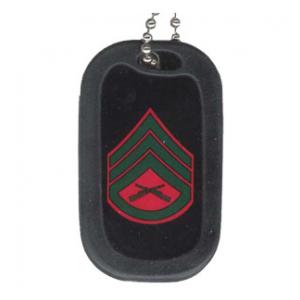 US Marine Corps Staff Sergeant E6 Dog Tag