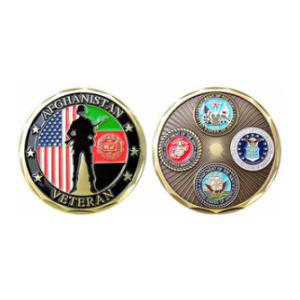 Afghanistan Veteran Challenge coin