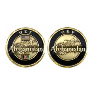 OEF Afghanistan Challenge Coin