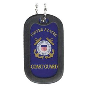 US Coast Guard Dog Tag with Seal