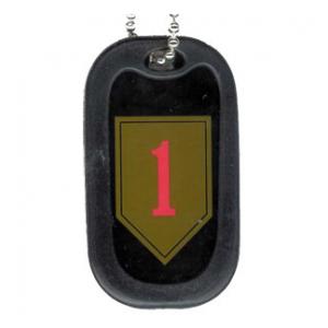 US Army 1st Infantry Division Dog Tag