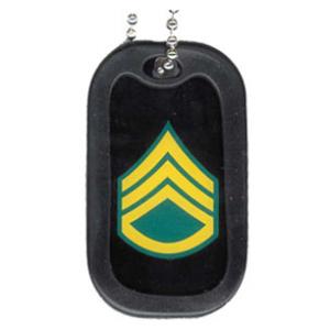 US Army Staff Sergeant E-6 Dog Tag