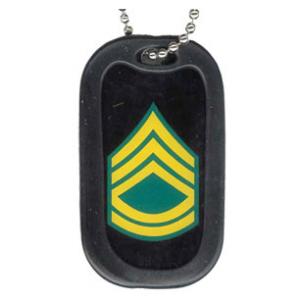 US Army Sergeant 1st E-7 Class Dog Tag