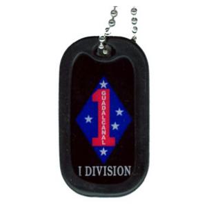 US Marine Corps 1st Marine Division Dog Tag