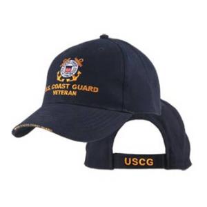 Coast Guard Extreme Embroidery Veteran Cap with Logo