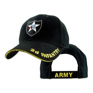 2nd Infantry Division Logo Cap (Black)