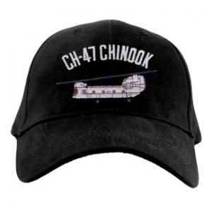 U.S. Army CH-47 Chinook Cap (Black)