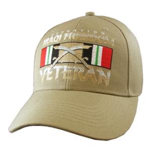 Operation Iraqi Freedom Veteran Cap (Khaki)