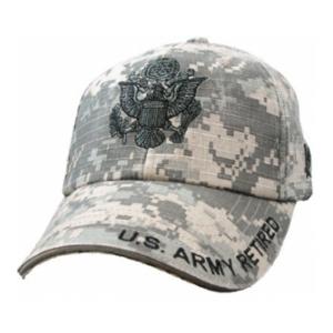 U.S. Army Logo Extreme Embroidery Cap (ACU)