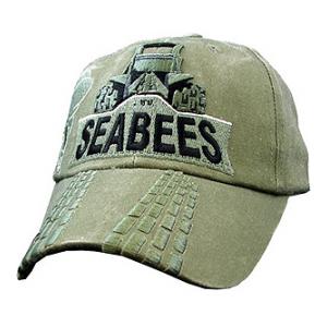 US Navy Seabees w/ Bulldozer Cap (OD Green)