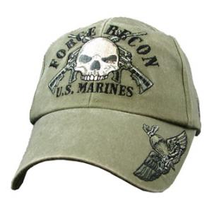 USMC Force Recon Cap (Pre-Washed OD)