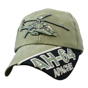 U.S. Army AH-64 Apache Cap (Pre-washed OD)