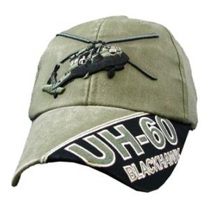 U.S. Army UH-60 Blackhawk Cap (Pre-Washed OD)