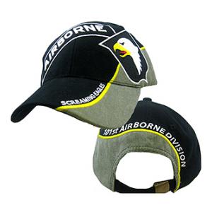 101st Airborne Screaming Eagles Cap (Black & OD)