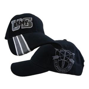 U.S. Army Special Forces Side Logo Cap (Black)