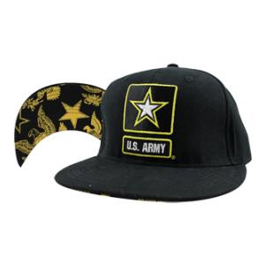 U.S. Army Logo Cap with Under-Brim design