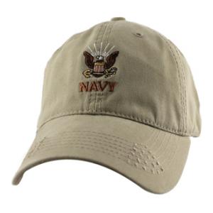 US Navy Logo Cap (tan)