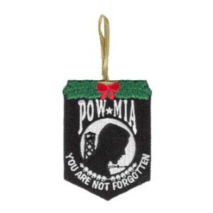 Embroidered POW MIA Ornament