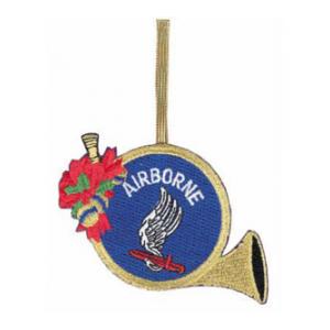Embroidered 173rd Infantry Division Christmas Ornament