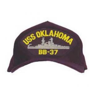 USS Oklahoma BB-37 Cap (Dark Navy)