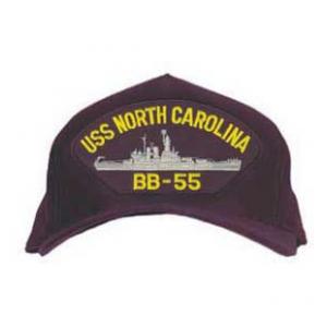 USS North Carolina BB-55 Cap (Dark Navy)