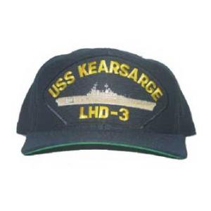 USS Kearsarge LHD-3 Cap (Dark Navy) (Direct Embroidered)
