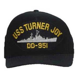 USS Turner Joy DD-951 Cap (Dark Navy) (Direct Embroidered)