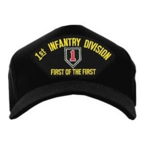 1st Infantry Division Cap (Black)