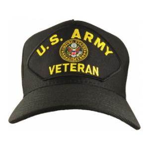 Army Veteran Cap (Black)