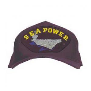 Sea Power Cap with Boat (Dark Navy)