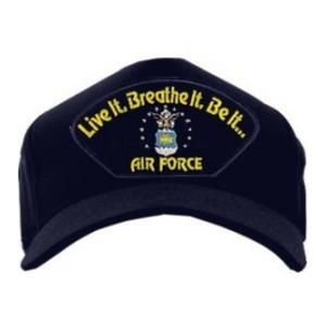 Air Force Live It, Breathe It, Be It Cap (Black)