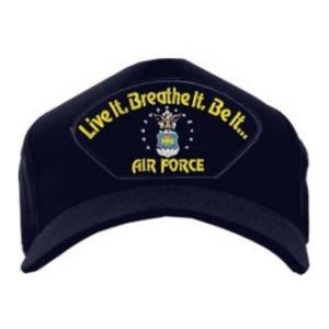 Air Force Live It, Breathe It, Be It Cap (Black)
