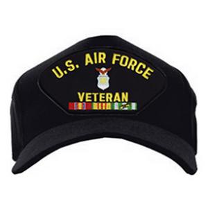 Air Force Cap with Vietnam Ribbons - Veteran