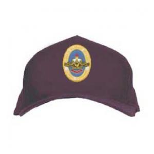 Naval War College Cap with Logo (Dark Navy)