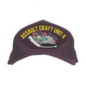 Assault Craft Unit 4 Cap with Logo (Dark Navy)