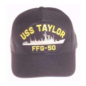 USS Taylor FFG-50 Cap (Dark Navy) (Direct Embroidered)