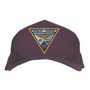 NAS Corpus Christi Public Works Cap with Patch (Dark Navy)