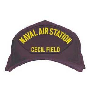 Naval Air Station - Cecil Field Cap (Dark Navy) (Direct Embroidered)