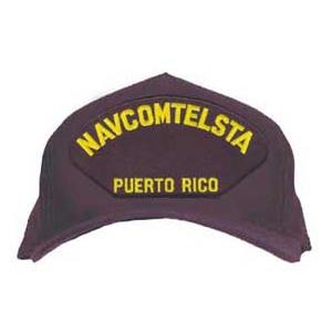 NAVCOMTELSTA - Puerto Rico Cap (Dark Navy) (Direct Embroidered)