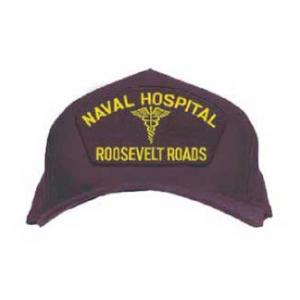 Naval Hospital - Roosevelt Roads with Logo (Dark Navy) (Direct Embroidered)