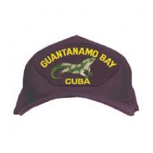 Gtmo Bay Cuba Cap with Iguana (Dark Navy)